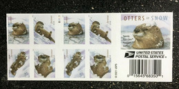 USA 2021 MiNr. 5881 - 5884 North American River Otters Lontra Canadensis In Winter Mammals 20v MNH** 26,00 € - Ongebruikt