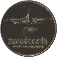 2017 MDP126 - BLAGNAC 2 - Aéroscopia Musée Aéronautique (Or) / MONNAIE DE PARIS - 2017