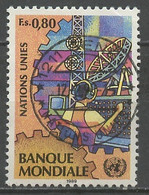 NU Genève - Vereinte Nationen 1989 Y&T N°173 - Michel N°173 (o) - 80c Télécommunications - Used Stamps