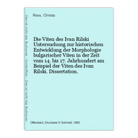 Die Viten Des Ivan Rilski - Philosophy