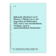 Rübezahl, Illustriert Von F. Elssner. 2 Bände Von 2, Art Leporellos Als Bilderserie. Teil 1 Und 2 Von Verschie - Racconti E Leggende