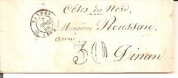Vannes (Morbihan) Cachet à Date Type 15 - 1849-1876: Klassik
