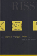 RISS. Zeitschrift Für Psychoanalyse. Freud - Lacan - Psychologie