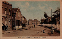 Delcampe - 59 - DENAIN - Rue De La Pyramide - Denain
