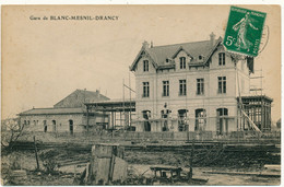 BLANC-MESNIL-DRANCY - La Gare En Construction - Le Blanc-Mesnil