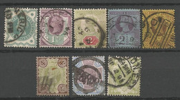 G-BRETAGNE N° 92 à 97 + 101 Et 103 OBL / COTE 170€ - Used Stamps