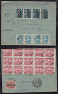 Poland Polen 1924 Registered Cover WARSZAWA X PLAUEN Germany - Brieven En Documenten