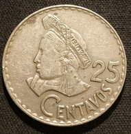 GUATEMALA - 25 CENTAVOS 1975 - KM 272 - Guatemala
