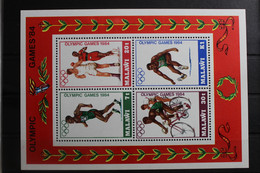 Malawi Block 63 Mit 428-431 Postfrisch Olympische Spiele #RN216 - Malawi (1964-...)