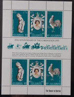 NOUVELLES-HÉBRIDES / YT BF 1 / CHEVAL - COQ - OISEAU - ELIZABETH II - CARROSSE / NEUF ** / MNH - Blokken & Velletjes