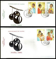 FDC°(1118/1122) - ZAÏRE - Noël / Kerstmis / Weihnachten / Christmas - 1981 - 1980-1989