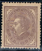 Portugal, 1880/1, # 54 Dent. 12 1/2, MNG - Ongebruikt