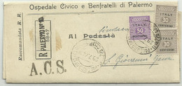 AMGOT - SICILIA - N.3+4  30cent E 50cent - Occup. Anglo-americana: Sicilia