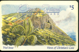 Pitcairn Islands 1999 Phonecard - Christan's Cave - $5 Card - Islas Pitcairn