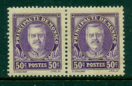 Monaco 1932-37 Pictorial, Prince Louis II 50c Pr MLH - Unused Stamps