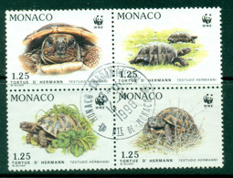 Monaco 1991 WWF Hermann's Tortoise FU - Usados