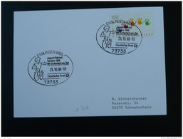 Obliteration Postmark Cyclisme Course Cycliste Cycling Race Jugend Fahrrad Esslingen Allemagne Germany 1998 - Ciclismo