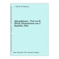 Alpenpflanzen - Text Von B. Slavik, Illustrationen Von J. Kaplicka; DEA - Botanik