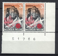 COB / OBP 1449V1 - V1 Lekkende Vlam / La Flamme Coule - 1961-1990