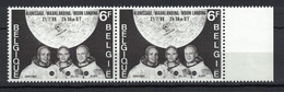 COB / OBP 1508V1 Maanlanding Apollo / Moonlanding - V1 Handtekening / Signature Armstrong - 1961-1990