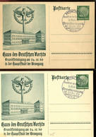 Deutsches Reich:  2 Ganzsachen P 237 Sonderstempel Haus Des Deutschen Rechts MÜNCHEN  #34713 - Stamped Stationery