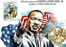 GUINEA-BISSAU 2014 Mi BL 1274 MARTIN LUTHER KING JR. MINT MINIATURE SHEET ** - Martin Luther King