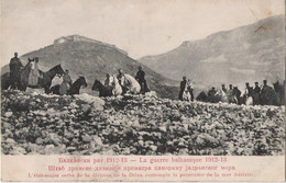 La Guerre Balkanique 1912-13 - L'état-major Serbe De La Division De La Drina Contemple Le Panorama De La Mer Adriatic - Otras Guerras