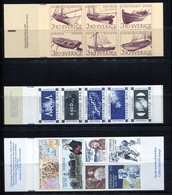 Sweden. A Mix Of MINT Stamps ** (BOOKLETS) - Collections