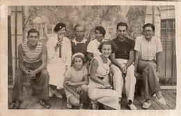 CPA   PHOTO INCONNUE  DE FAMILLE   SUPERBE - Photos