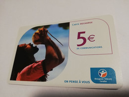 Caribbean Phonecard St Martin French Caribbean ANTILLES FRANCAISES RECHARGE BOUYGUES  5 EURO  ** 6690 ** - Antille (Francesi)