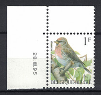 COB / OBP 2457 Buzin Barmsijs - Drukdatum 28.XII.95 - 1985-.. Birds (Buzin)