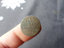 Allemagne - 1 Mariengroschen 1775 A - Groschen & Andere Kleinmünzen