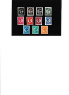 1930 MH  Sc. 369-379 Mi.375-385 Yv. 388-398, SG 1172-1182      ROM89 - Unused Stamps