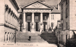 8148 POITIERS   FACADE DU  PALAIS DE JUSTICE            (scan Recto-verso) 86 Vienne - Poitiers