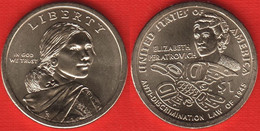 USA 1 Dollar 2020 D Mint "Native American - Elizabeth Peratrovich" UNC - 2000-…: Sacagawea