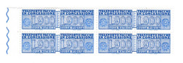 ITALIA  ITALY  Repubblica 1955 1984 Pacchi In Concessione Quartina Lire 900 Filigrana Stelle MNH - Pacchi In Concessione