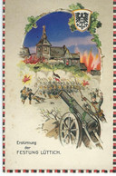 Carte Transparente Allemande à Voir à La Lumière - La Victoire De LIEGE - Guerre 14-18 WWI - 1914-18