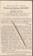 Lichtervelde,  Langemark, 1940, Prudentia Billiet, Dehaene - Andachtsbilder