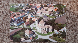 CPM OTTMARSHEIM HT RHIN VUE AERIENNE DE L EGLISE OCTOGONALE DU XI E S HANSI SEAL - Ottmarsheim