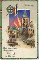 Carte Transparente Allemande à Voir à La Lumière - La Victoire De VAILLY FRANCE - Guerre 14-18 WWI - 1914-18