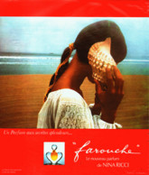 PUB PARFUM   ( FAROUCHE ) De " NINA RICCI " Par  " DAVID HAMILTON " 1974 ( 23 ) - Zonder Classificatie