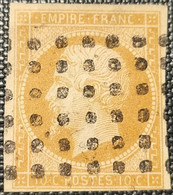 Napoléon III  N° 13A  Avec Oblitération Gros Points  TB - 1853-1860 Napoleon III
