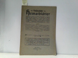 Nassauische Heimatblätter 34. Jahrgang Nr. 3/4 - Hessen