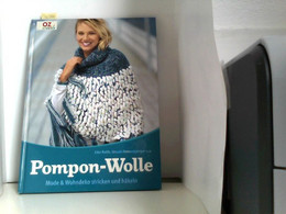 Pompon-Wolle: Mode & Wohndeko Stricken Und Häkeln - Autres & Non Classés