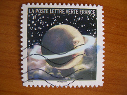 France  Obl   N° 1341 Tache Bleue - Usados