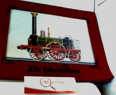 Alte Lokomotiven Aus Der Frühzeit Des Eisenbahnwesens Nach Originalzeichnungen Von Udo Herminghaus - Trasporti