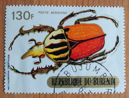 Mecynorrhina Oberthueri (Insecte/Animaux) - Burundi - 1970 - YT PA128 - Used Stamps