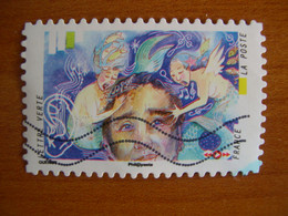 France  Obl   N° 1234 Tache Bleue - Oblitérés