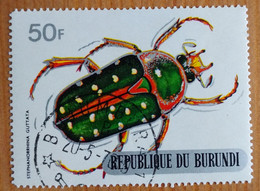 Stephanorrhina Guttata (Insecte/Animaux) - Burundi - 1970 - Used Stamps