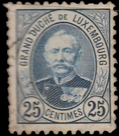 Luxembourg 1893. ~  YT 62 - Grand Duc Adolphe - 1891 Adolphe De Face